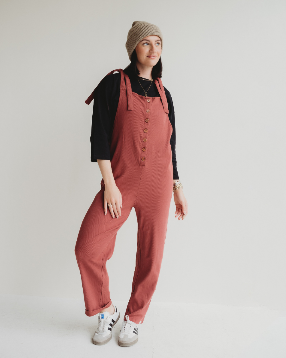 Erin Red Dungarees - image 4