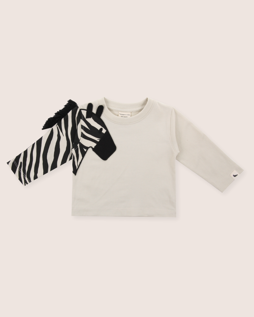 Multicolour Zebra Streak Print Sleeve Top - image 2