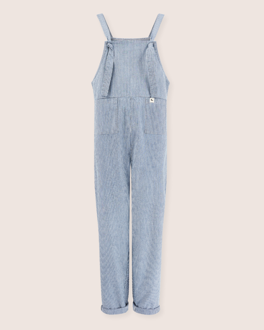Lila Blue Pinstripe Print Dungarees - image 2