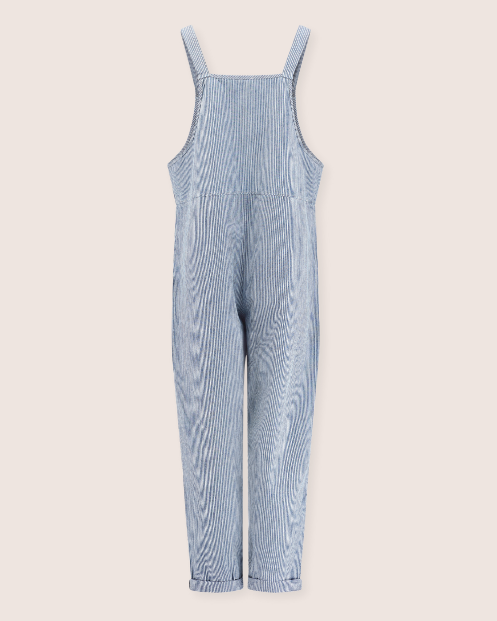 Lila Blue Pinstripe Print Dungarees - image 5