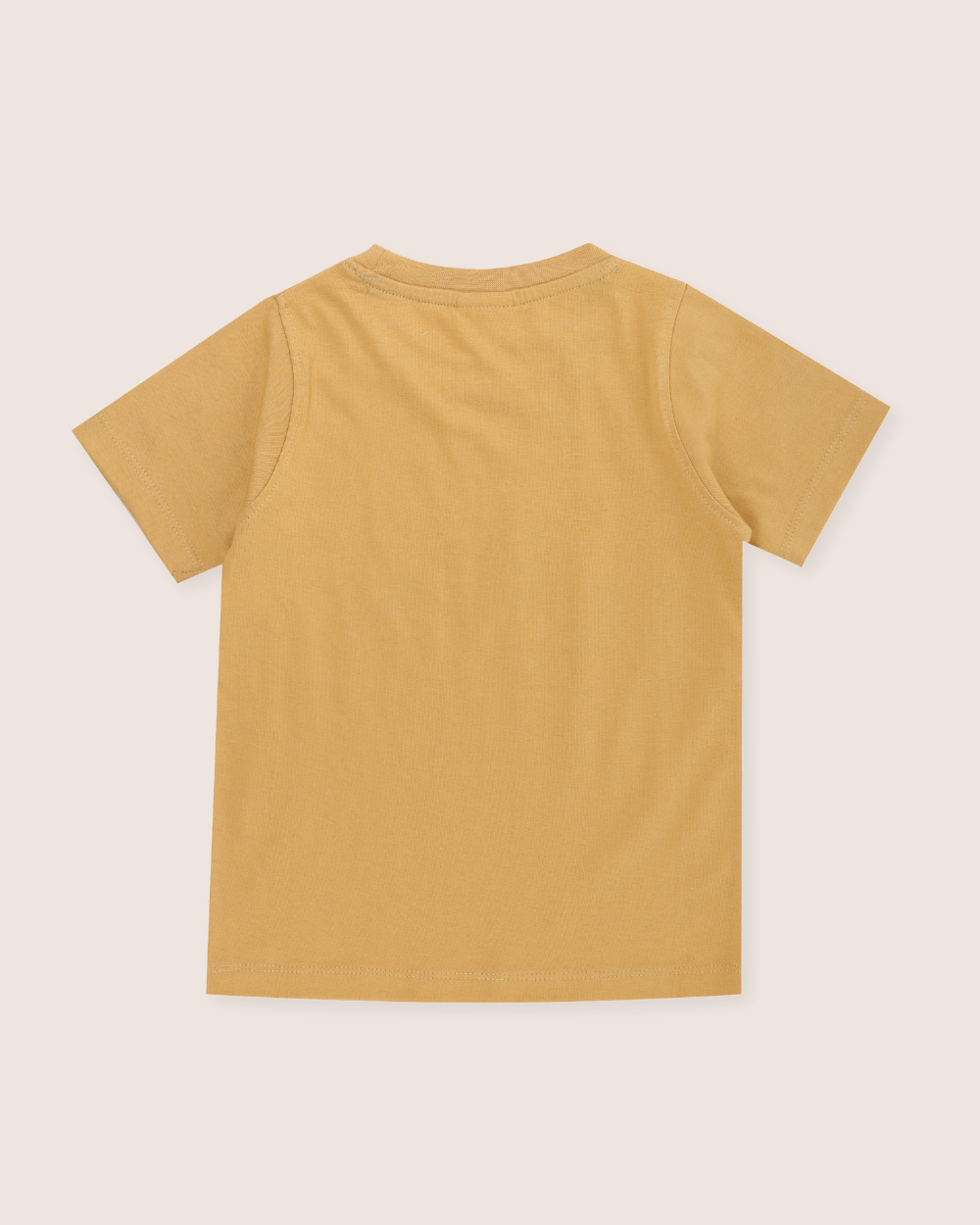 organic cotton Yellow Bird Motif Print T-Shirt - image 5