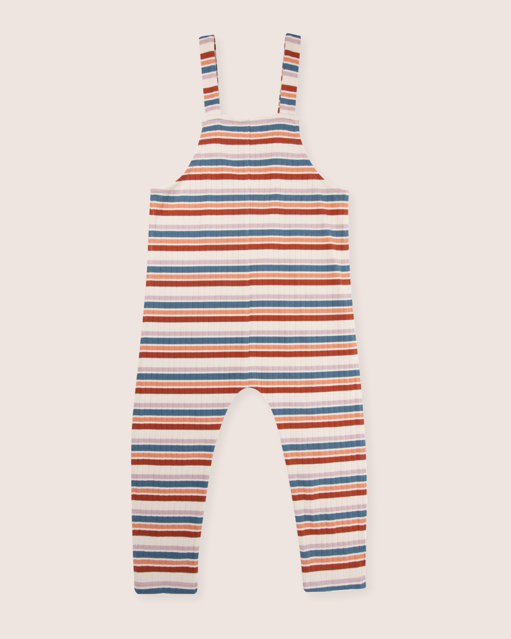 Multicolour Retro Stripe Print Dungarees - image 6