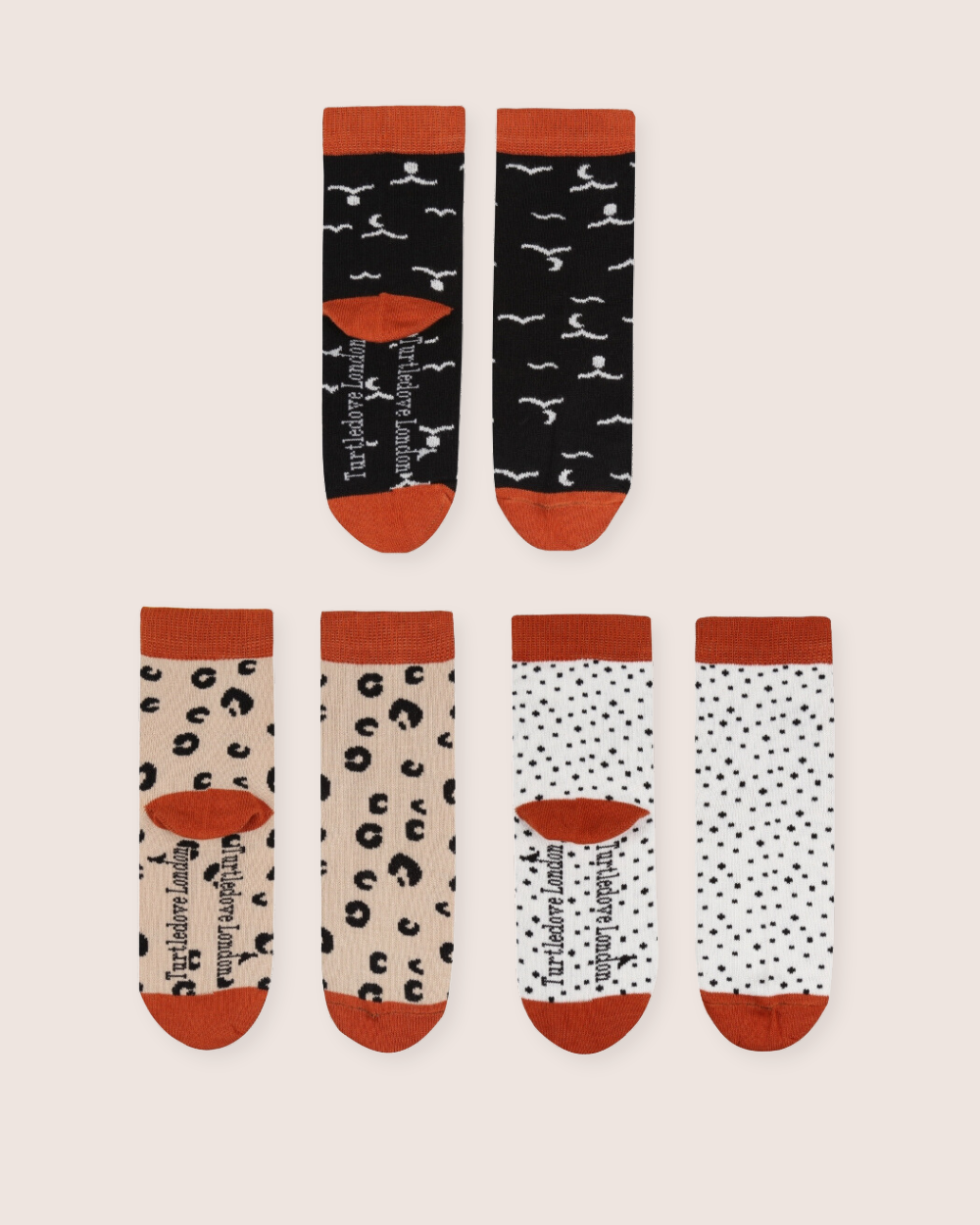 Kids ankle socks 3 pack