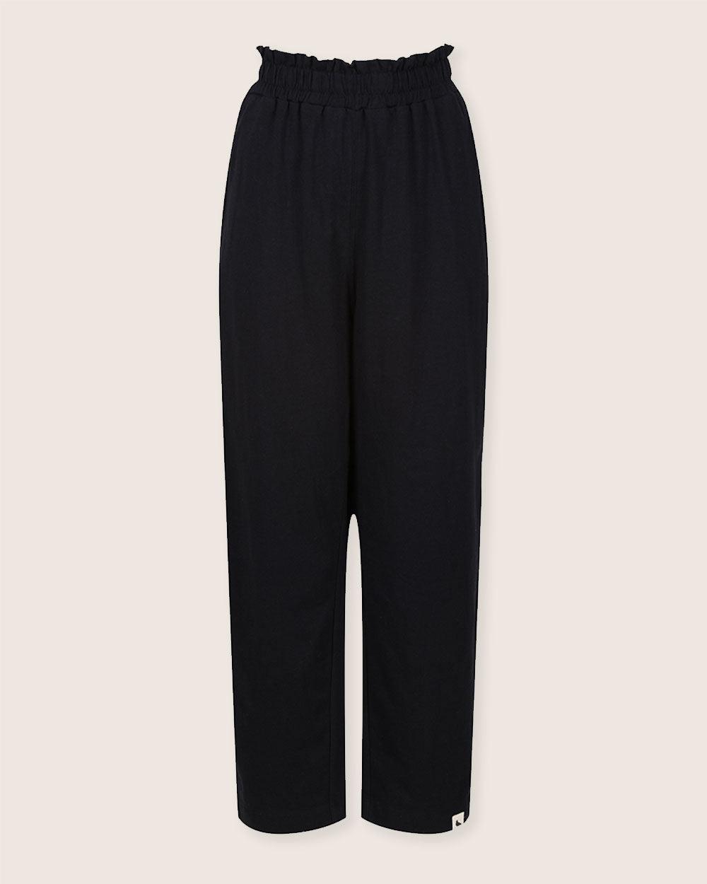 Kate Black Barrel Leg Trousers - image 2