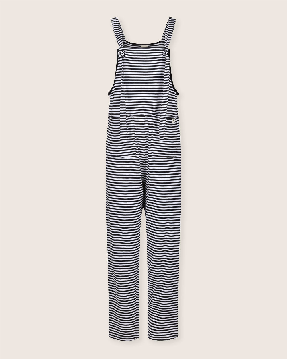 organic cotton Lila Multicolour Humbug Stripe Print Dungarees - image 2