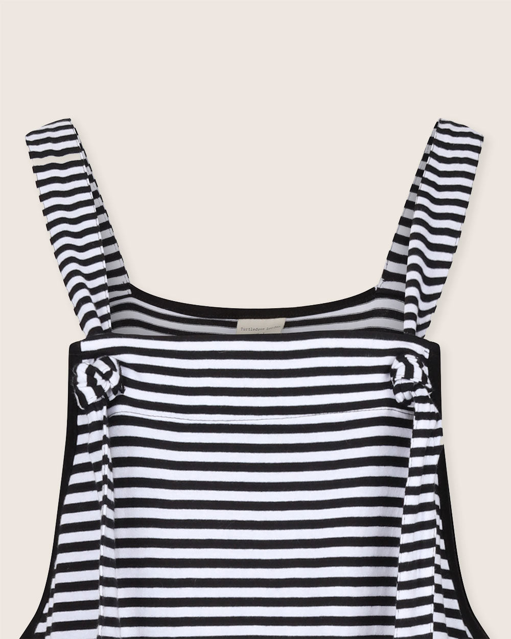 organic cotton Lila Multicolour Humbug Stripe Print Dungarees - image 3