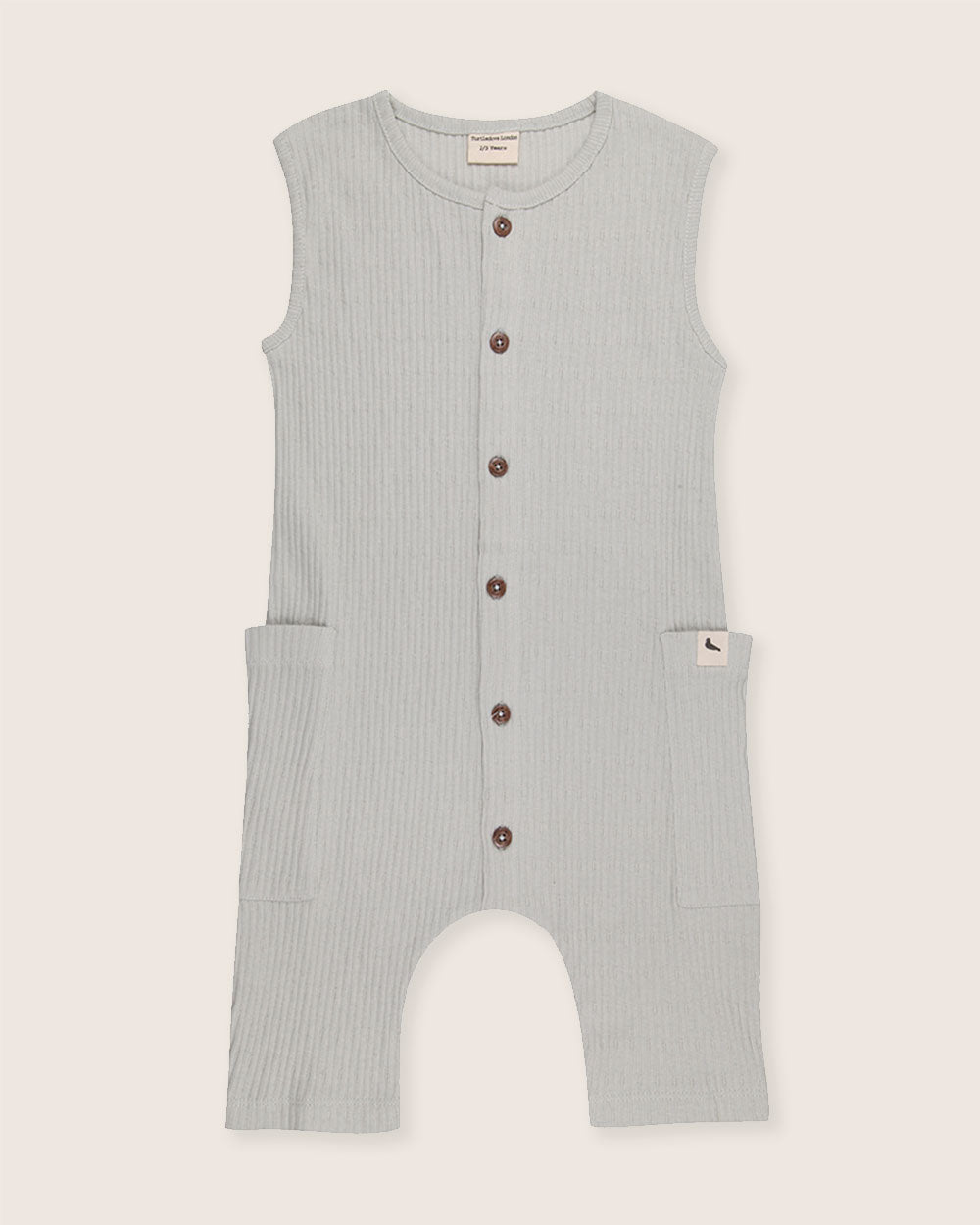 Light Green Rib Playsuit - image 2