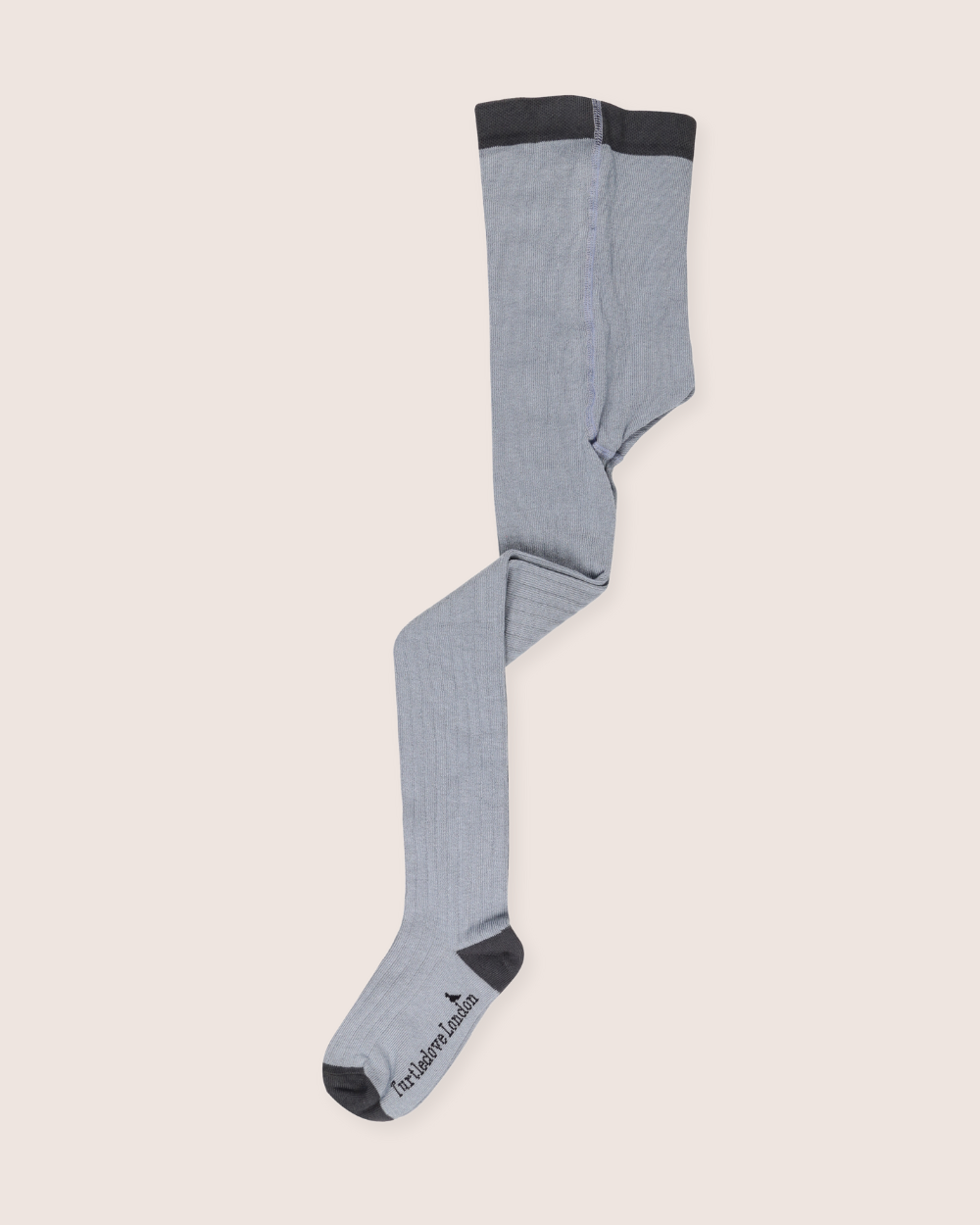 Grey Rib Tights - image 1