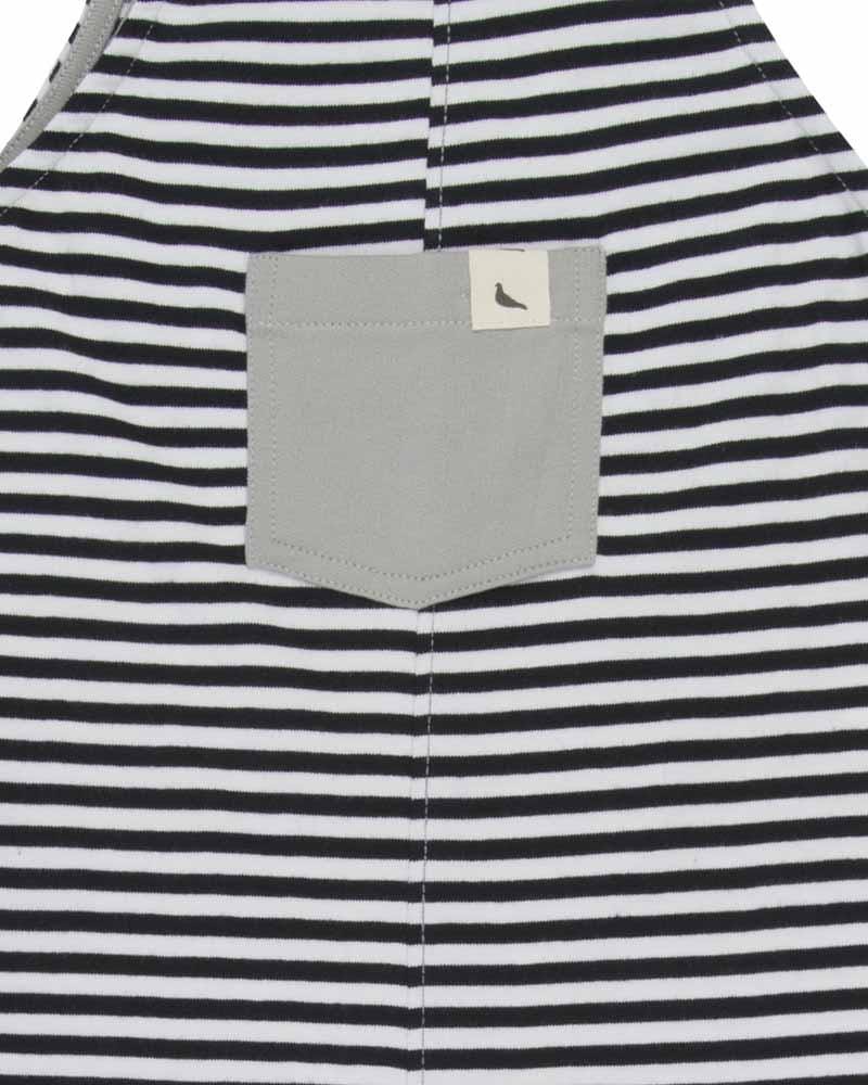 Multicolour Humbug Stripe Print Dungarees - image 4