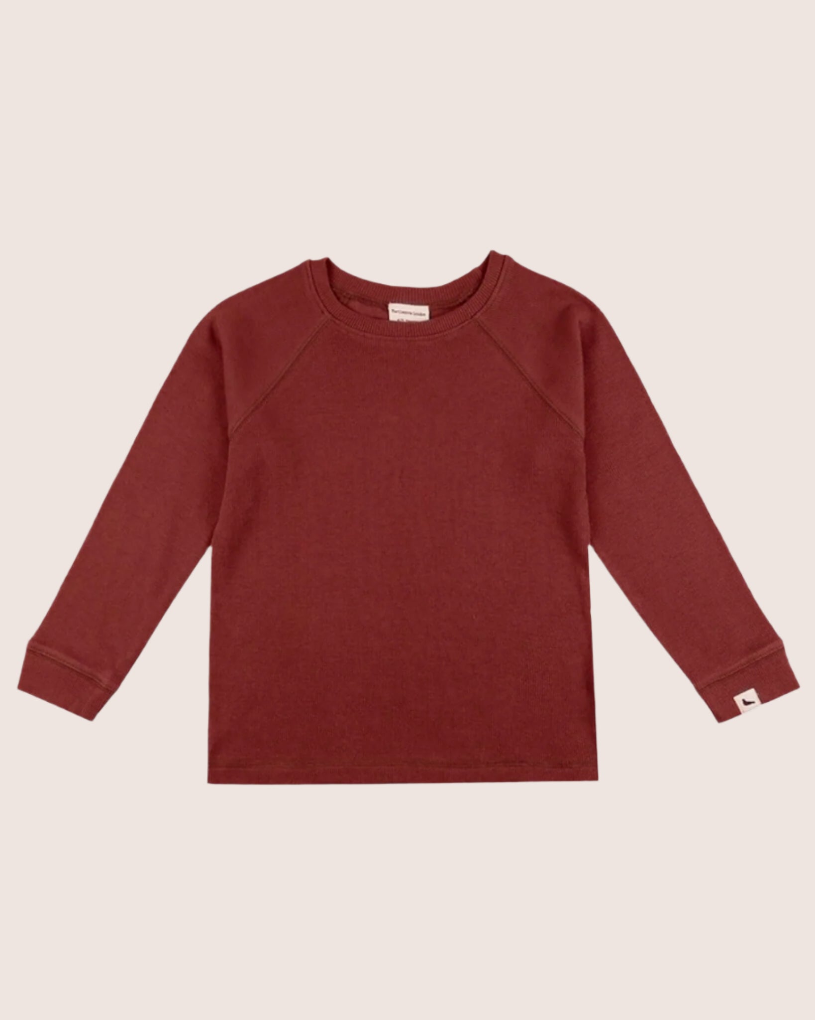 organic cotton Red Rib Top - image 1