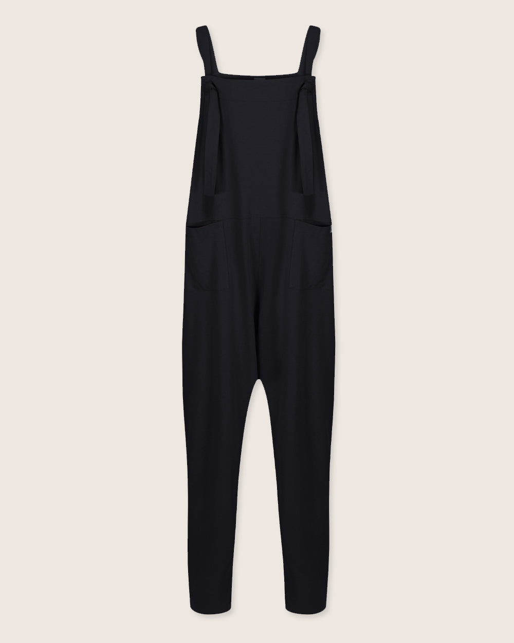 Lila Black Dungarees