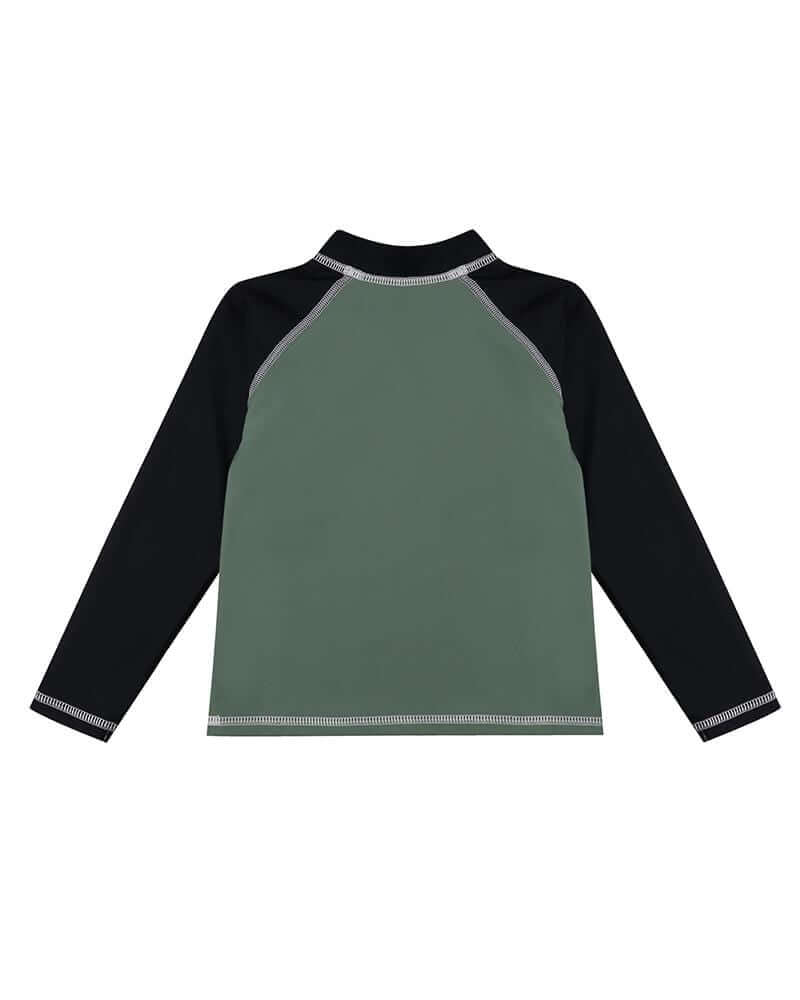 Multicolour Colourblock Swim Top - image 4