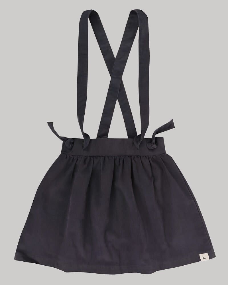 organic cotton Black Corduroy Bracer Skirt - image 1