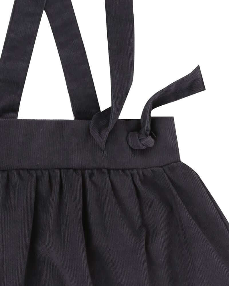organic cotton Black Corduroy Bracer Skirt - image 2