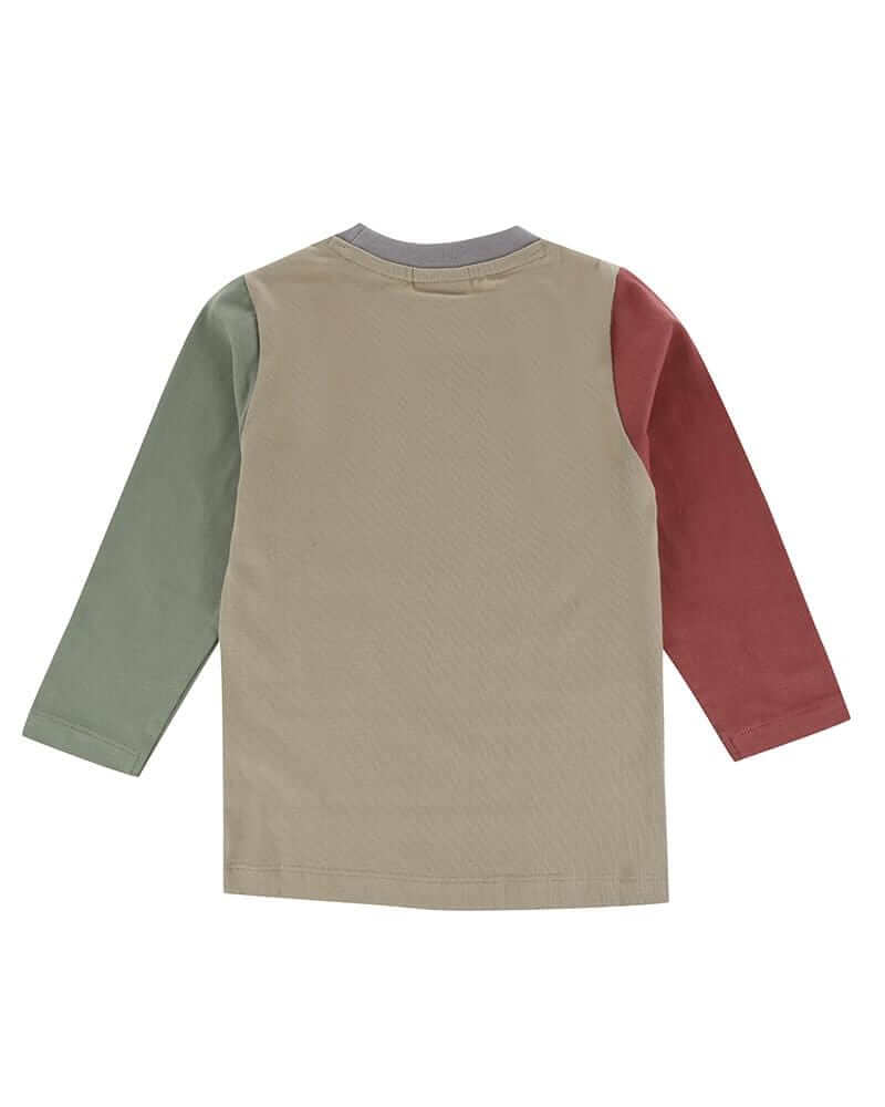 organic cotton Brown Little Legends Slogan Print Top - image 4