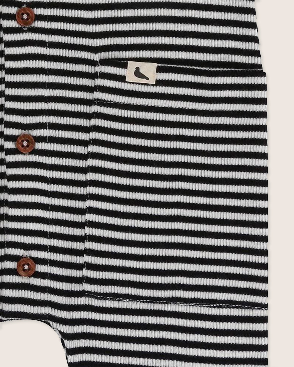 Multicolour Stripe Print Rib Jumpsuit - image 3