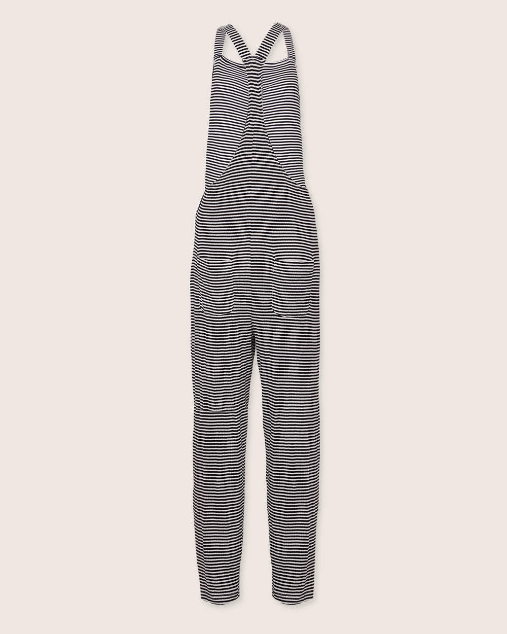 Erin Multicolour Horizontal Stripe Print Dungarees- image 4