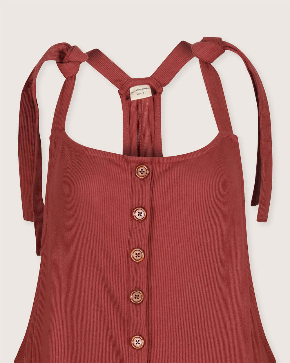 Erin Red Dungarees - image 5