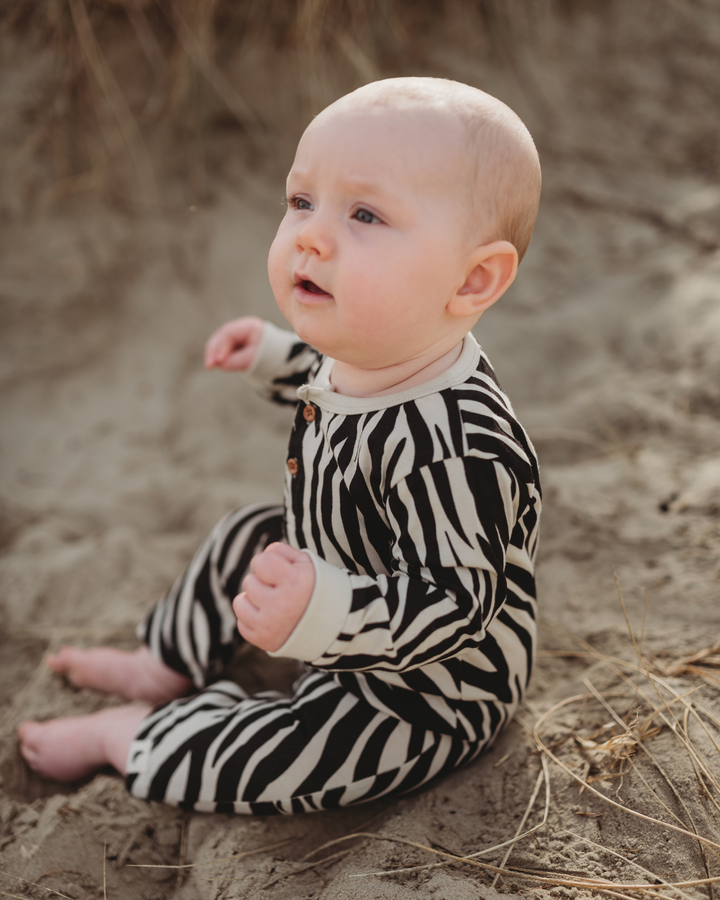 Zebra Skin Playsuit