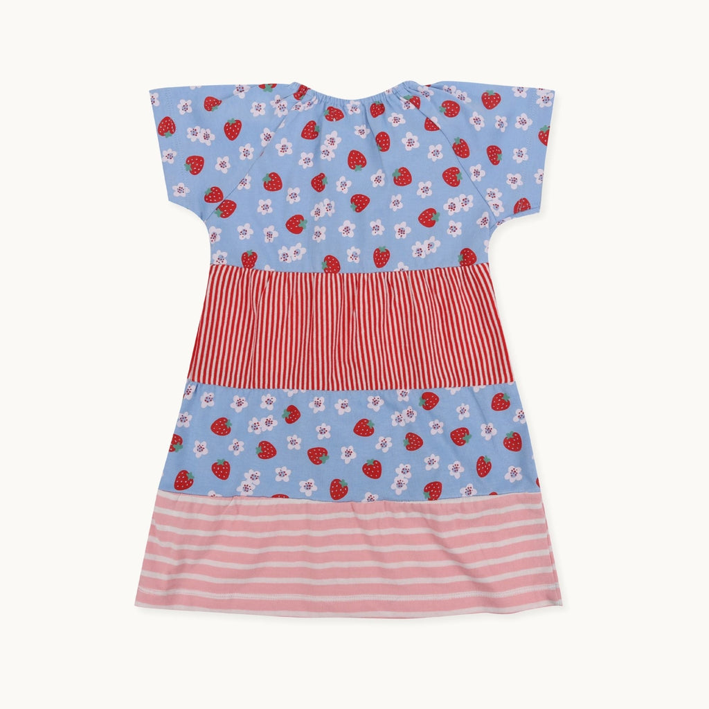 Multicoloured Strawberry Print Dress