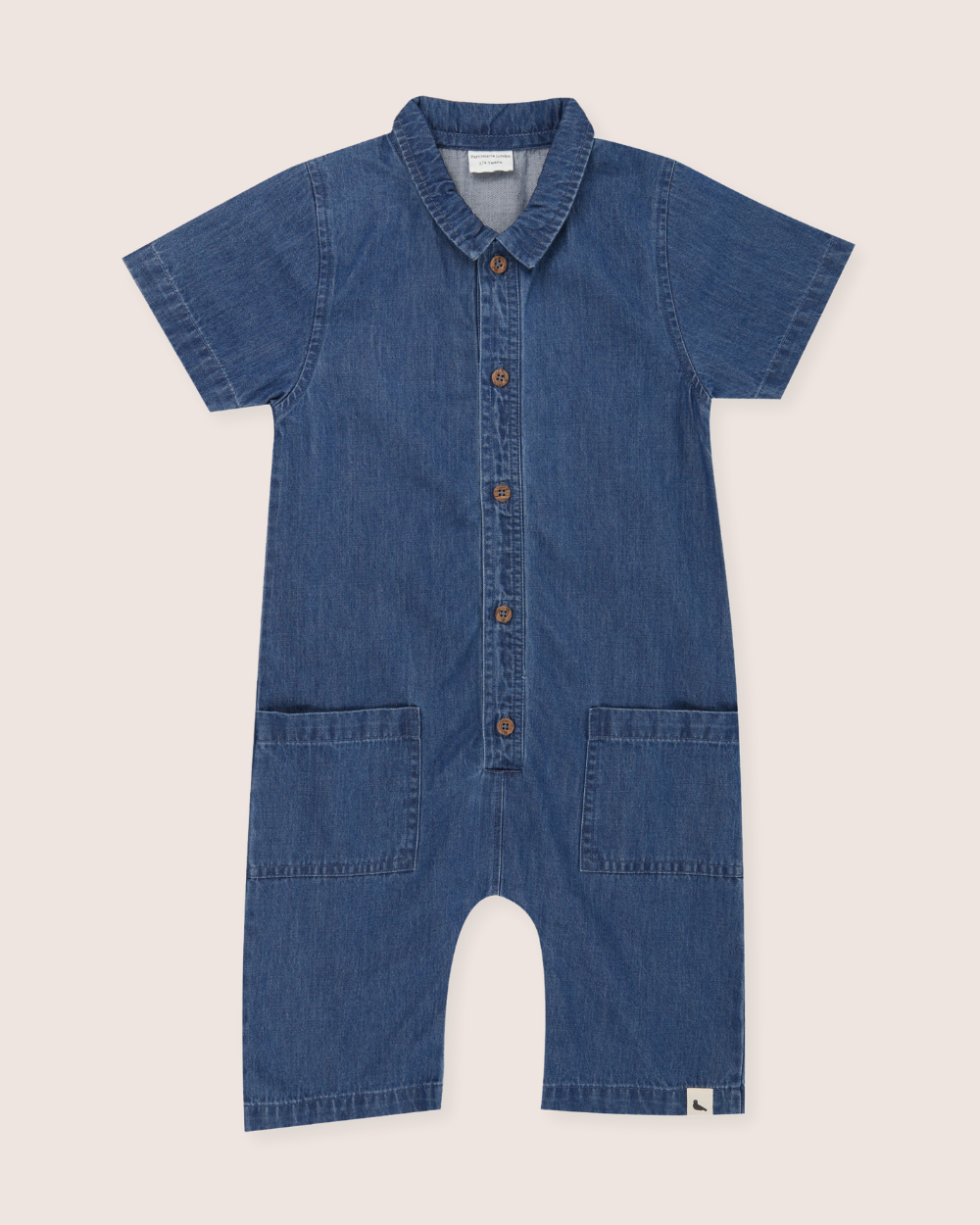 organic cotton Blue Denim Jumpsuit - image 3