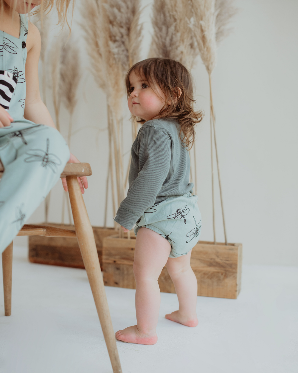 Blue Damselfly Print Bloomers - image 1