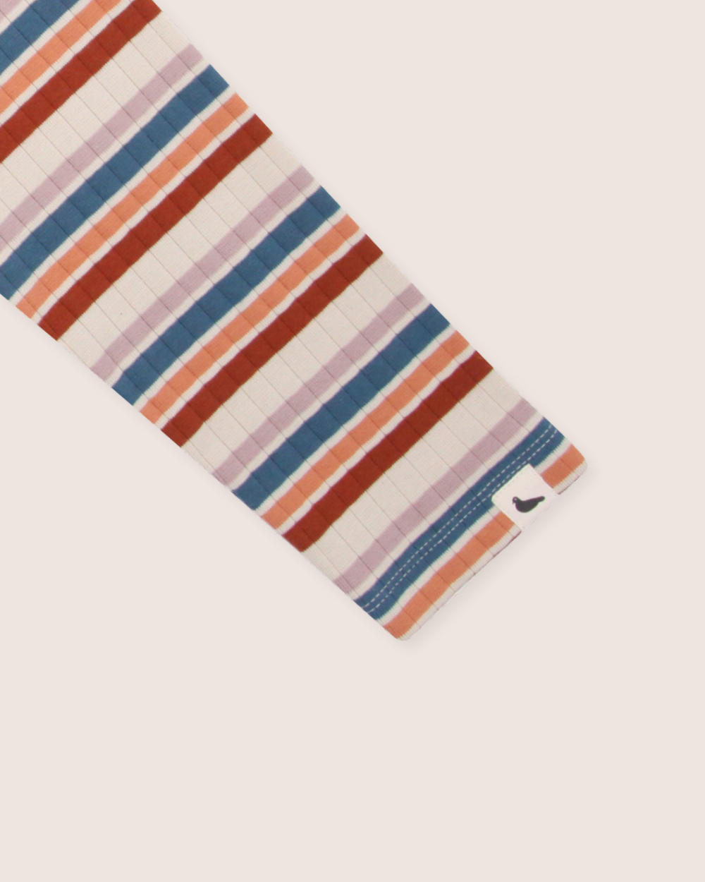 Multicolour Retro Stripe Print Top - image 4