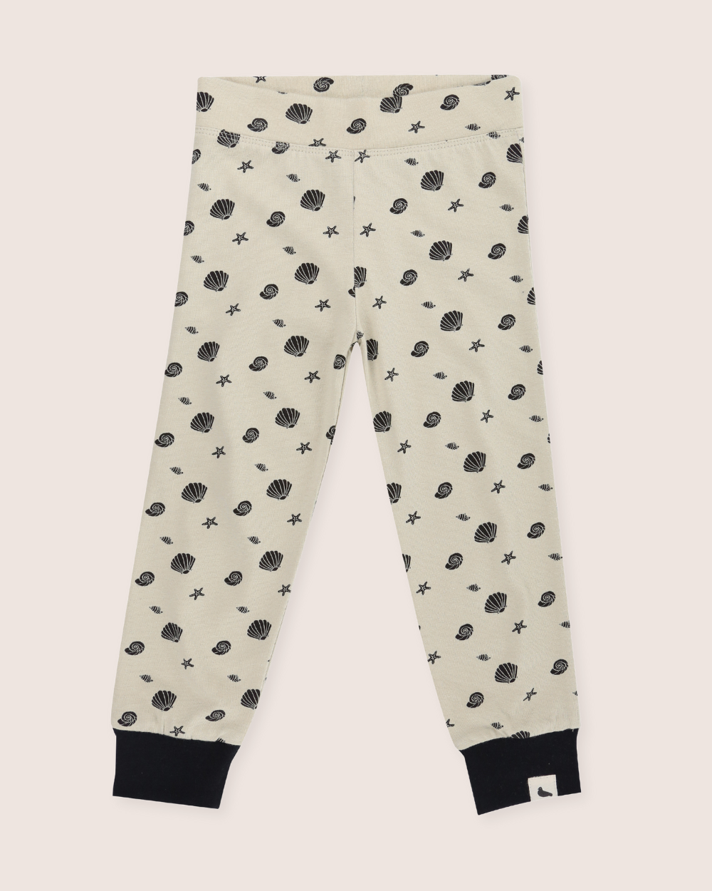 organic cotton Stone Seashell Print Leggings - image 2