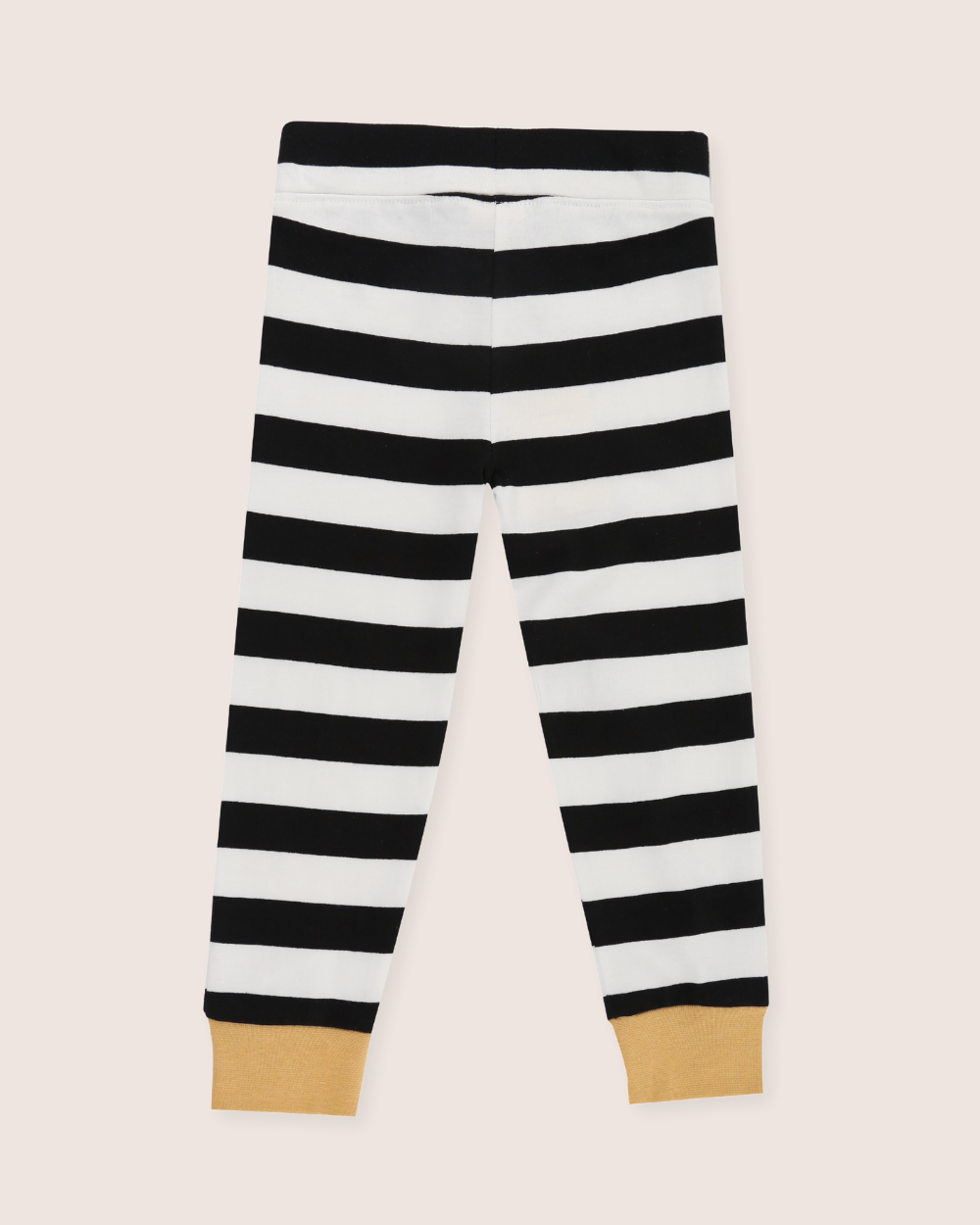 yarn dyed azo free Multicolour Wide Stripe Print Leggings- image 2