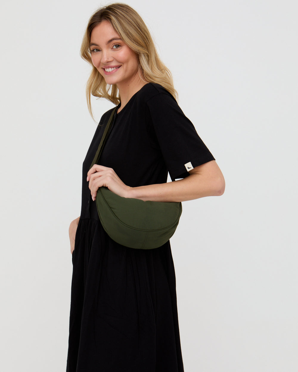 Matilda Black Midi Dress