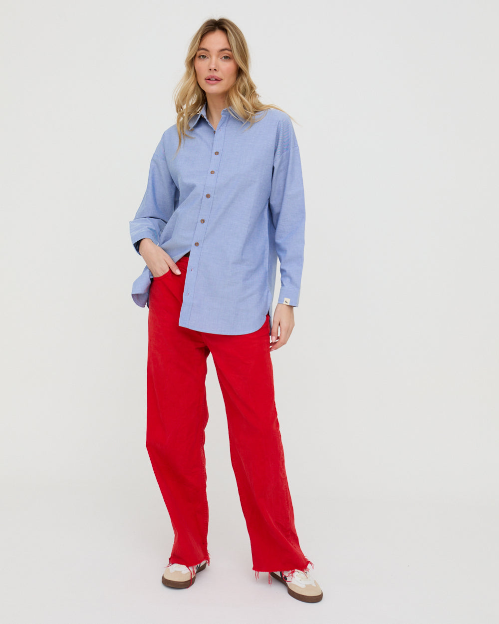 Bea Blue Denim Shirt