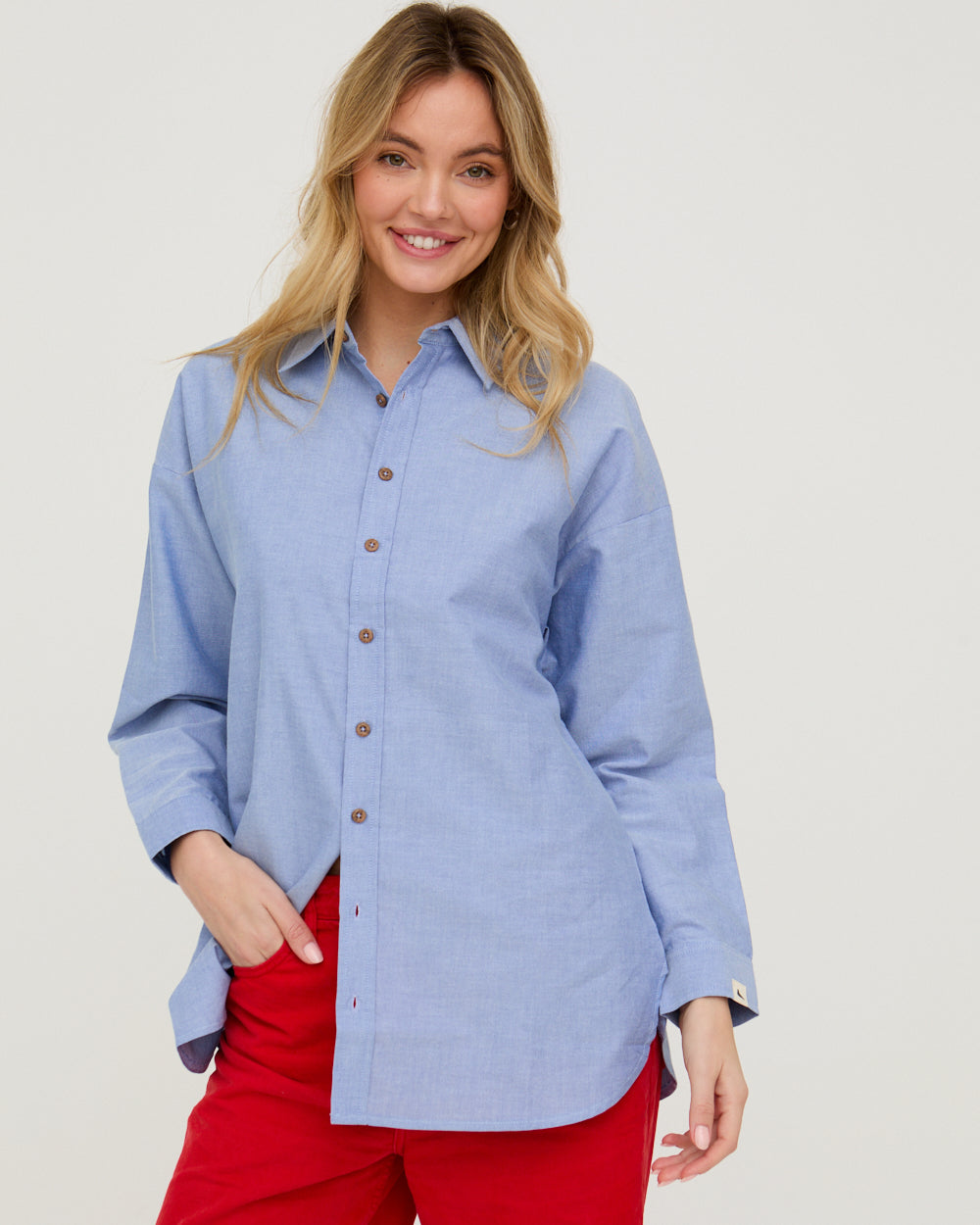 Bea Blue Denim Shirt