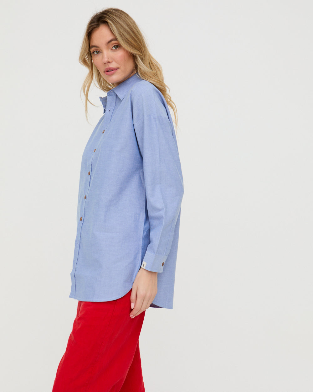 Bea Blue Denim Shirt