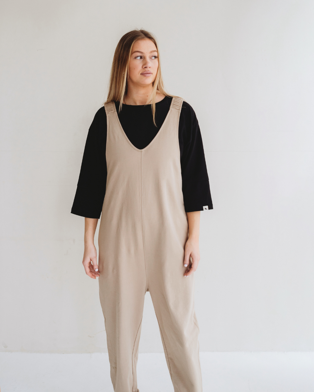 Jilly Beige Jumpsuit- image 5