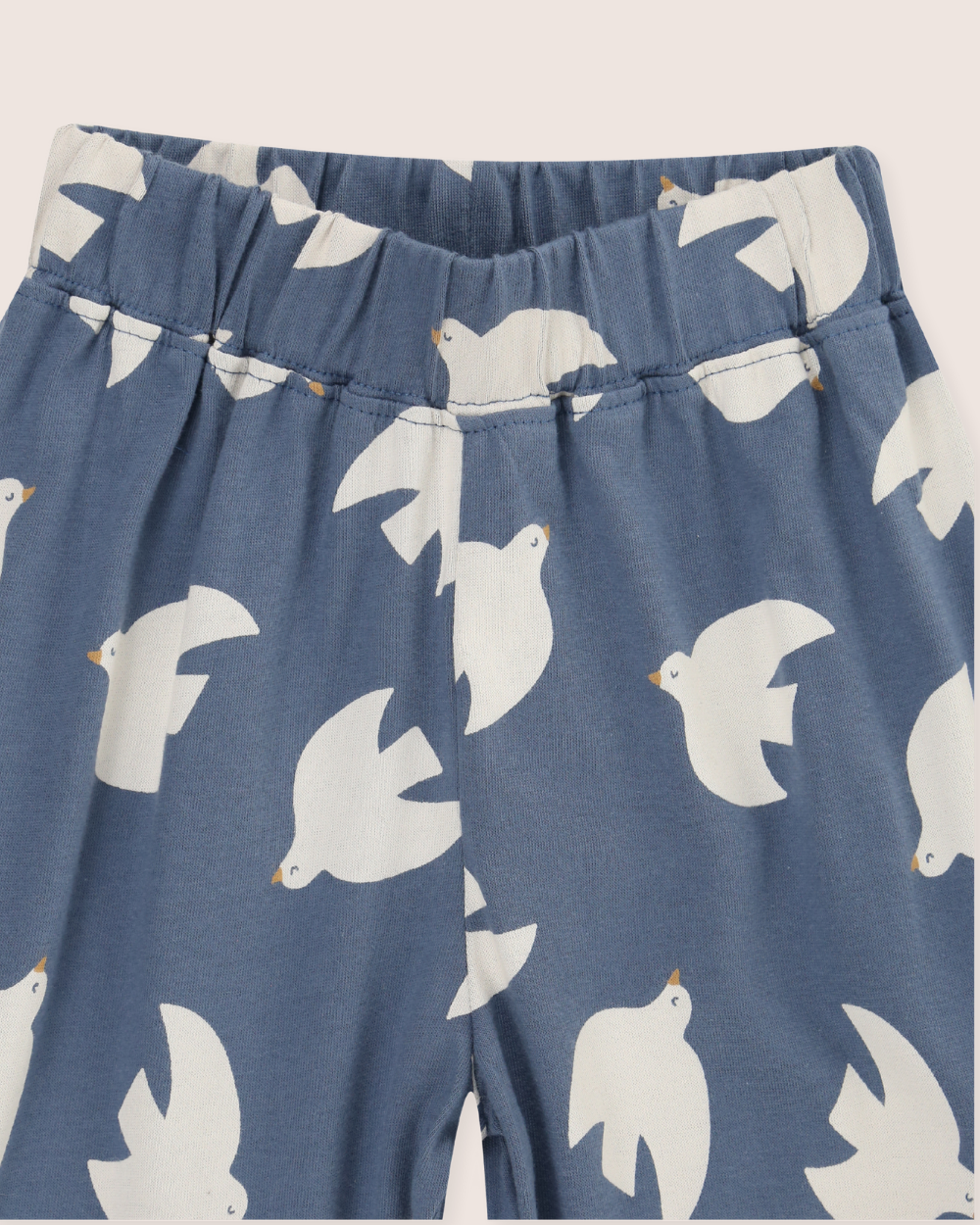 organic cotton Blue Seagull Print Trousers - image 4