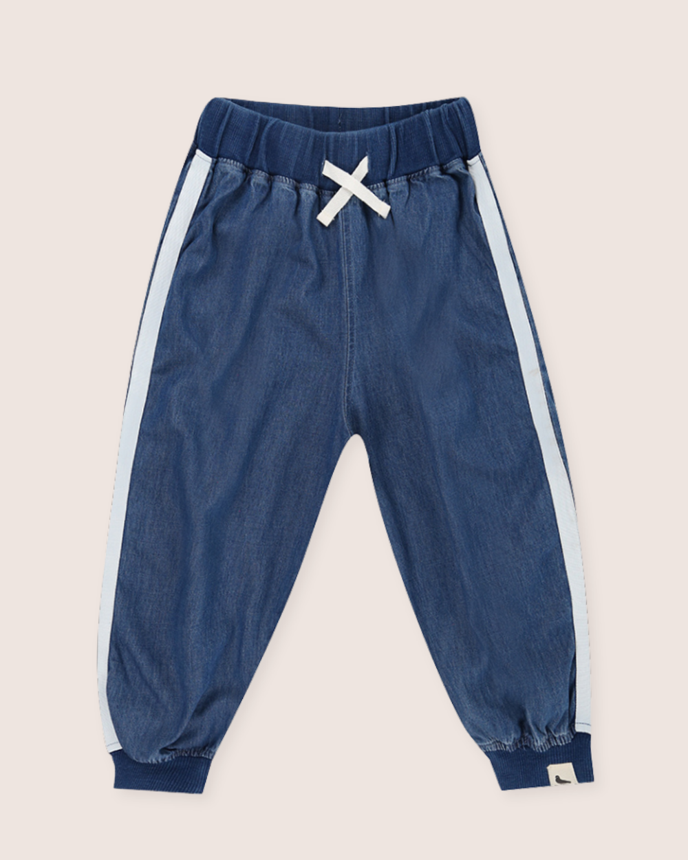 eco-friendly Blue Denim Joggers - image 1