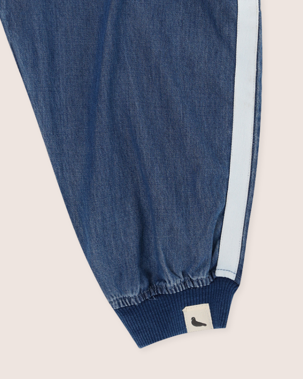 eco-friendly Blue Denim Joggers - image 3