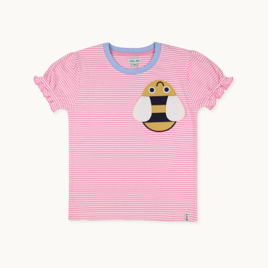 Multicoloured Lilly And Sid And Stripe Print T-Shirts - 2 Pack