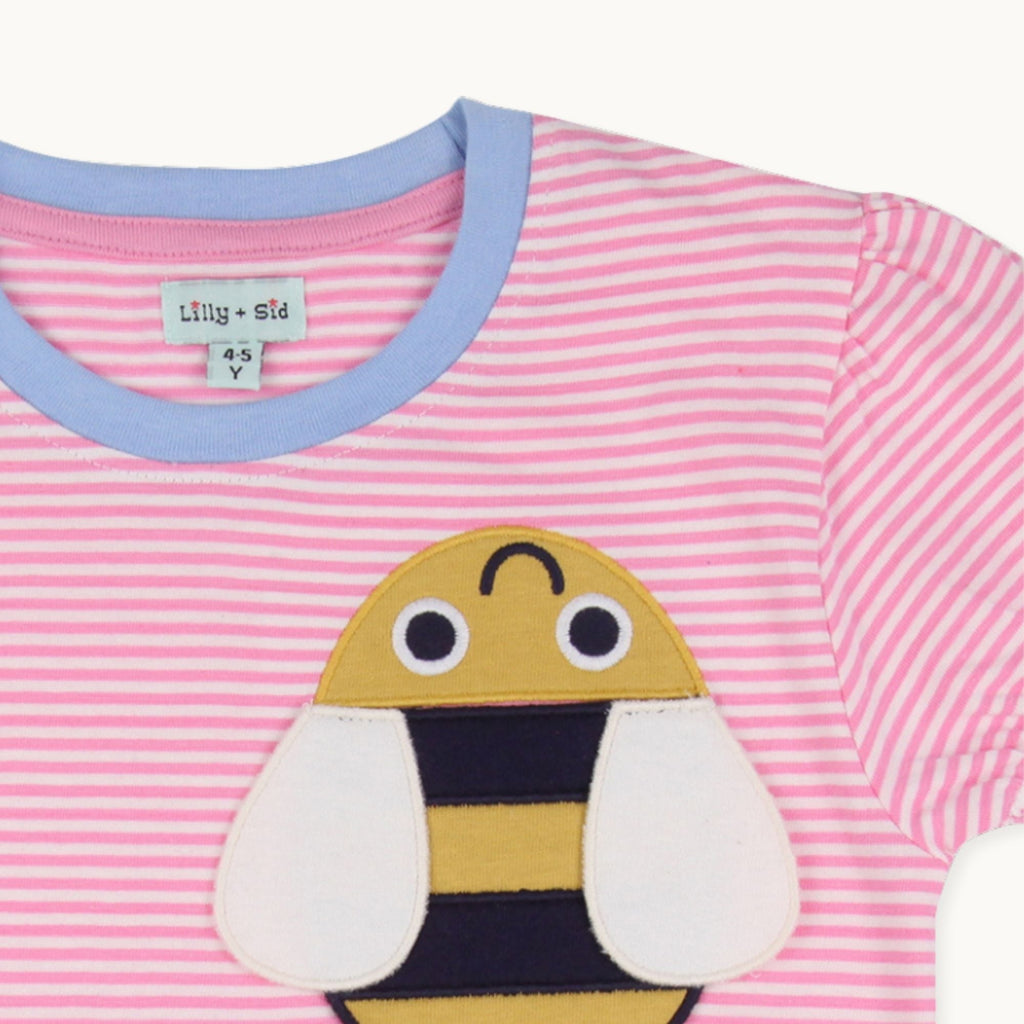 Multicoloured Lilly And Sid And Stripe Print T-Shirts - 2 Pack