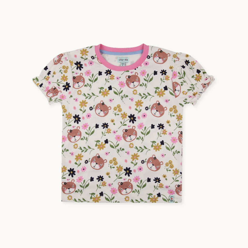 Multicoloured Lilly And Sid And Stripe Print T-Shirts - 2 Pack