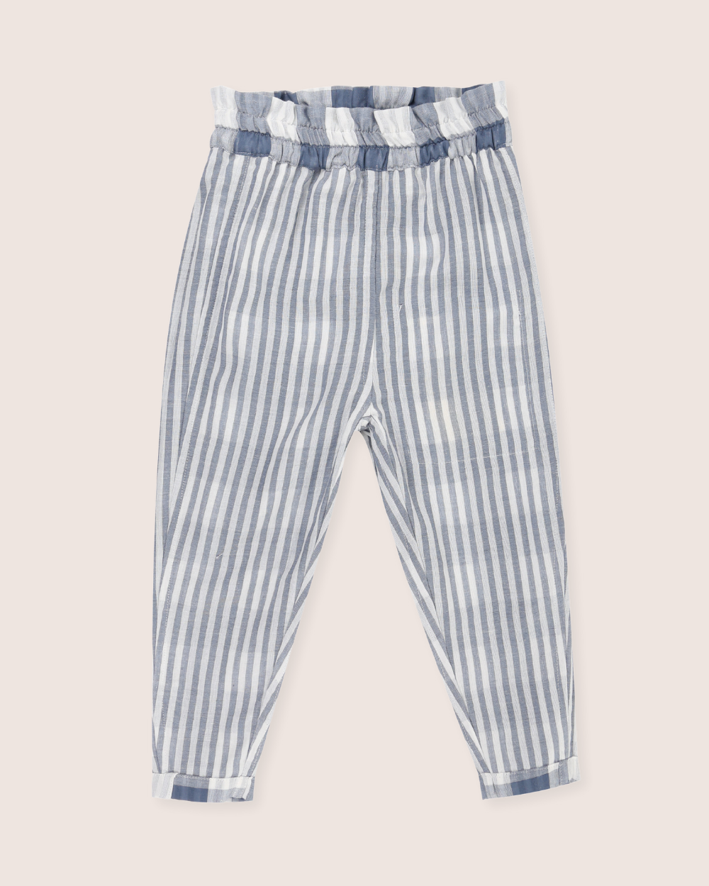 Multicolour Marine Check Print Reversible Trousers - image 3