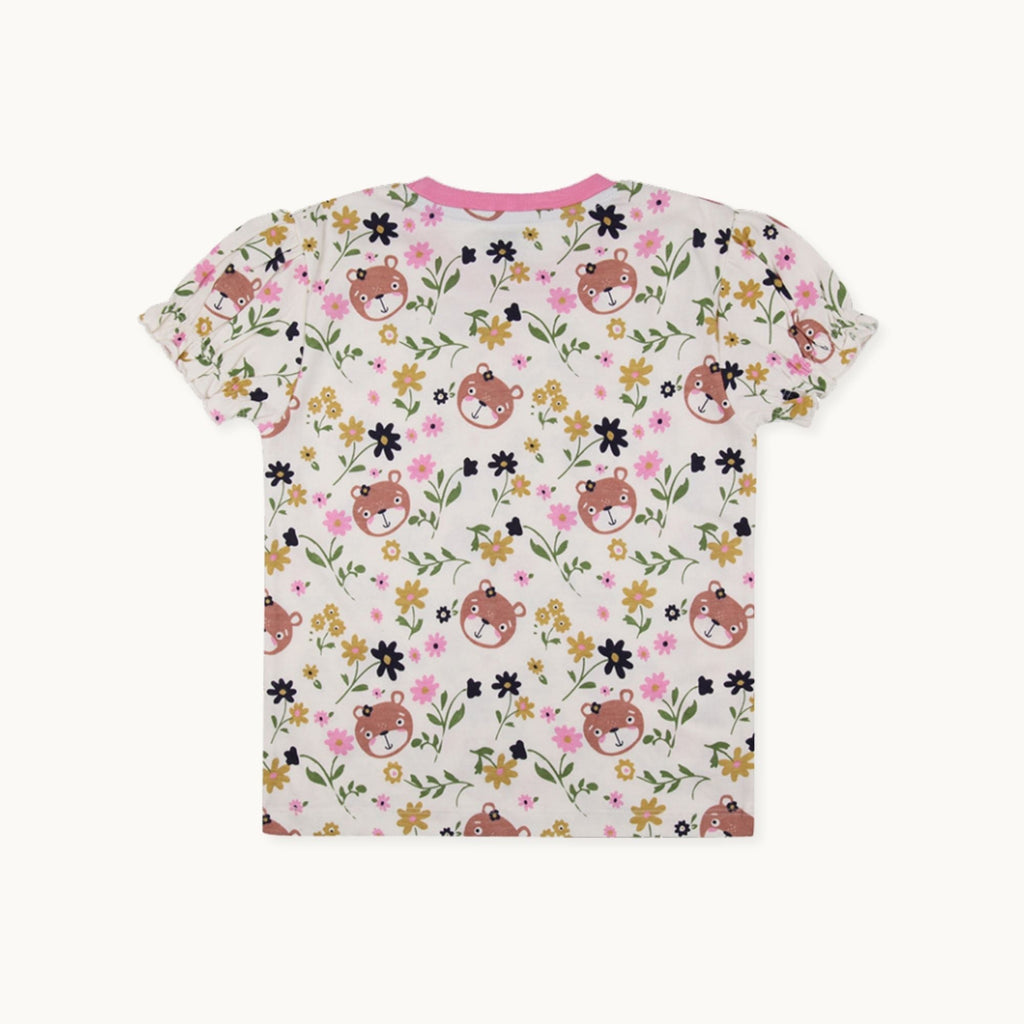 Multicoloured Lilly And Sid And Stripe Print T-Shirts - 2 Pack