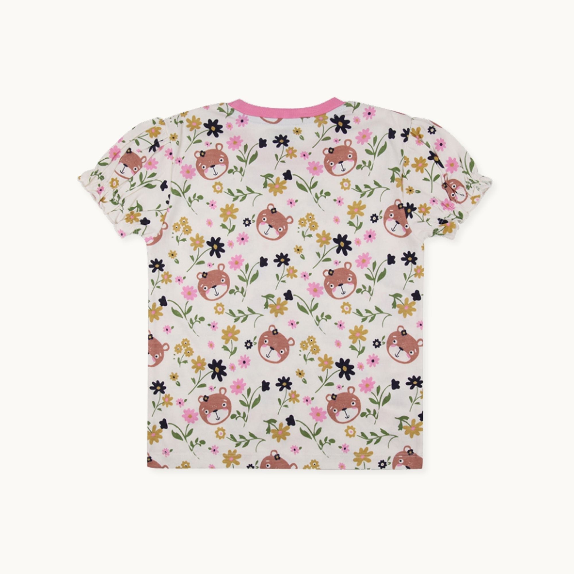 Multicoloured Lilly And Sid And Stripe Print T-Shirts - 2 Pack