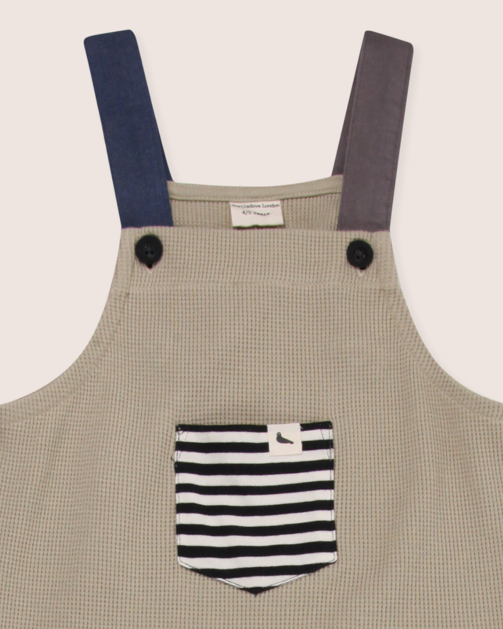 Multicolour Colourblock Dungarees - image 4