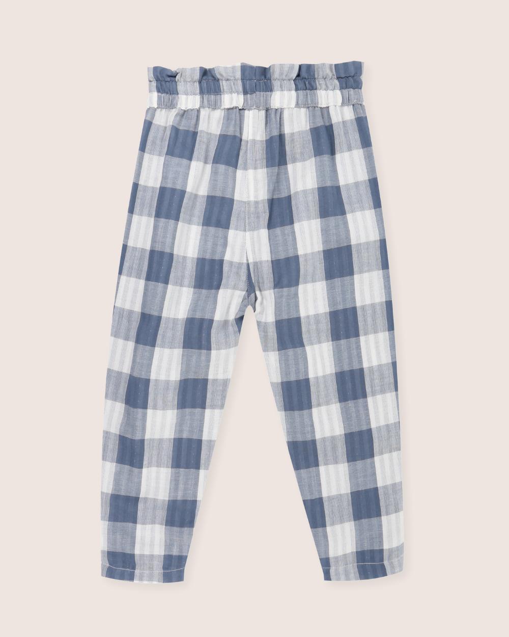 Multicolour Marine Check Print Reversible Trousers - image 5