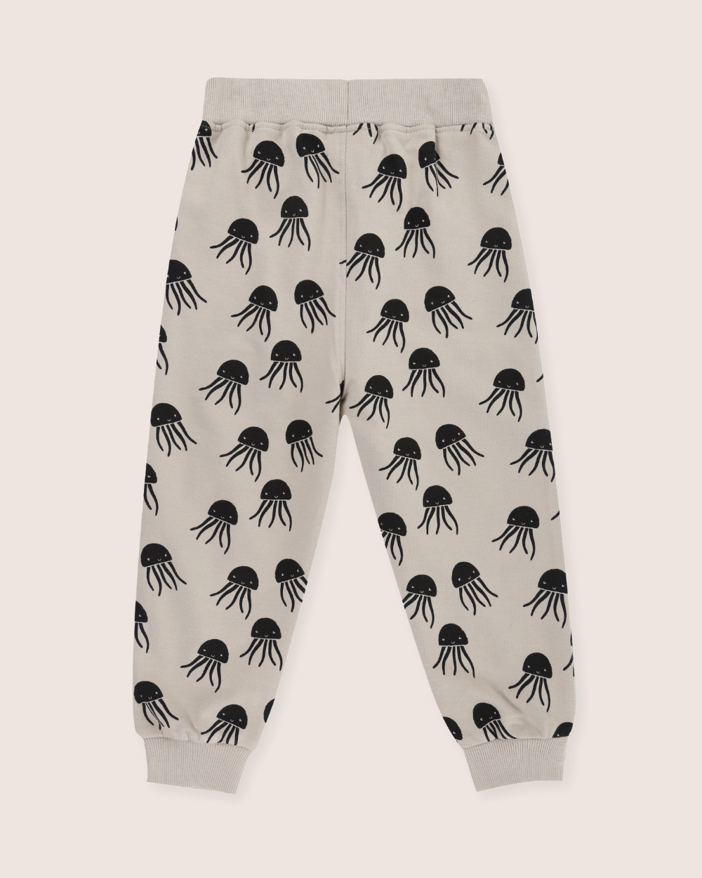 organic cotton grey Jellyfish Print Joggers - image 7