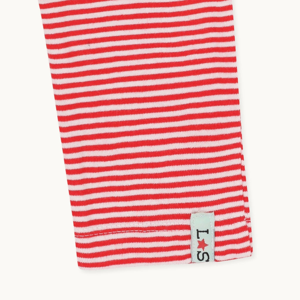 Multicoloured Strawberry and Stripe Print Leggings -2 Pack