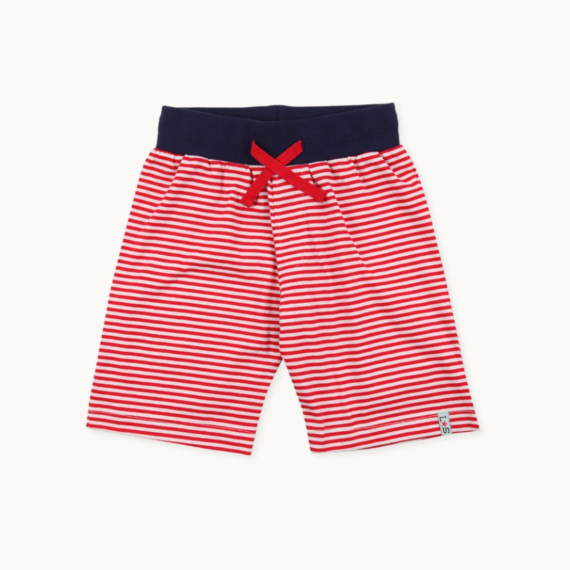 Multicoloured Happy Ice Cream And Stripe Print Short - 2 Pack