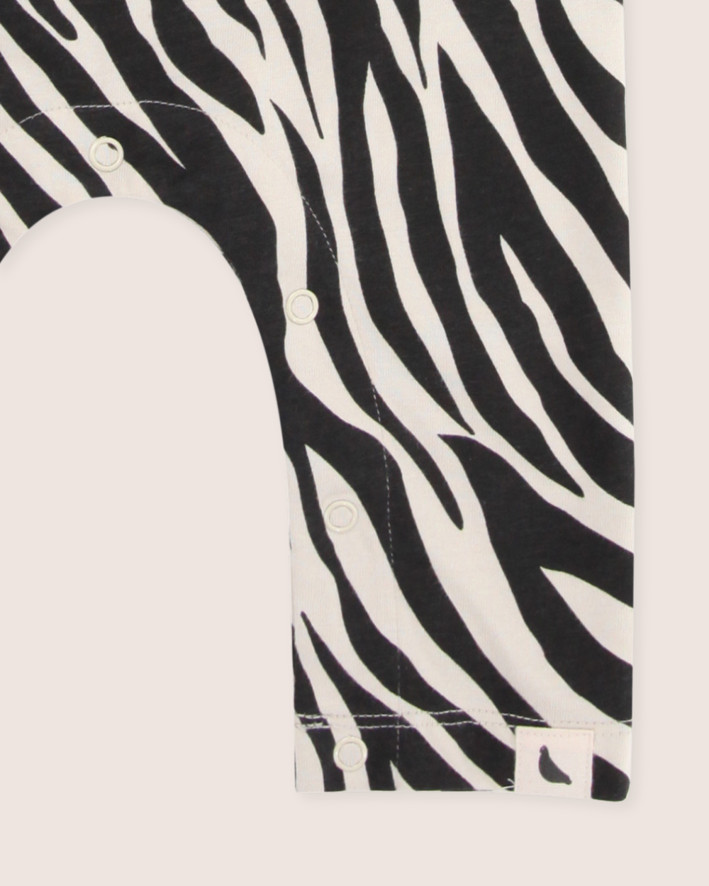 Multicolour Zebra Streak Print Romper - image 5