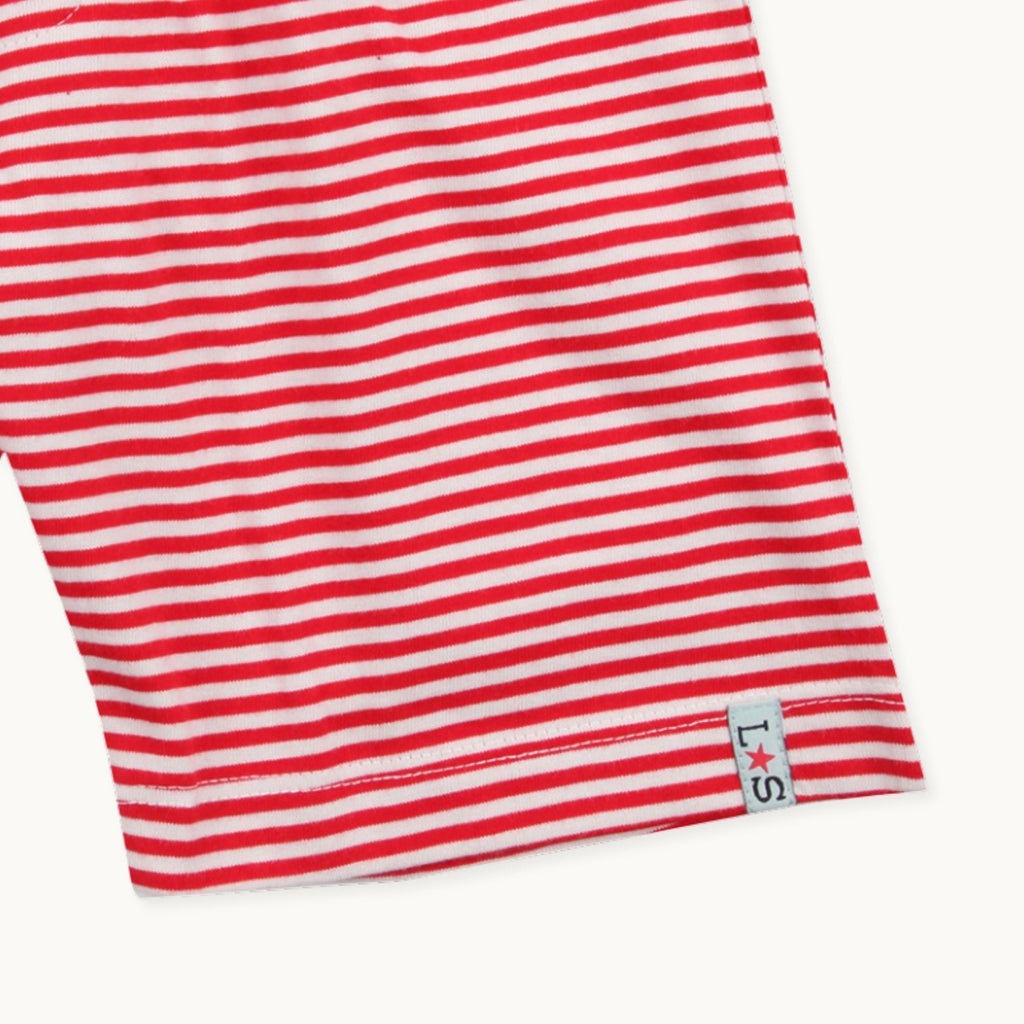 Multicoloured Happy Ice Cream And Stripe Print Short - 2 Pack